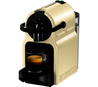 NESPRESSO  11351 Nespresso Inissia Coffee Machine - Vanilla Cream